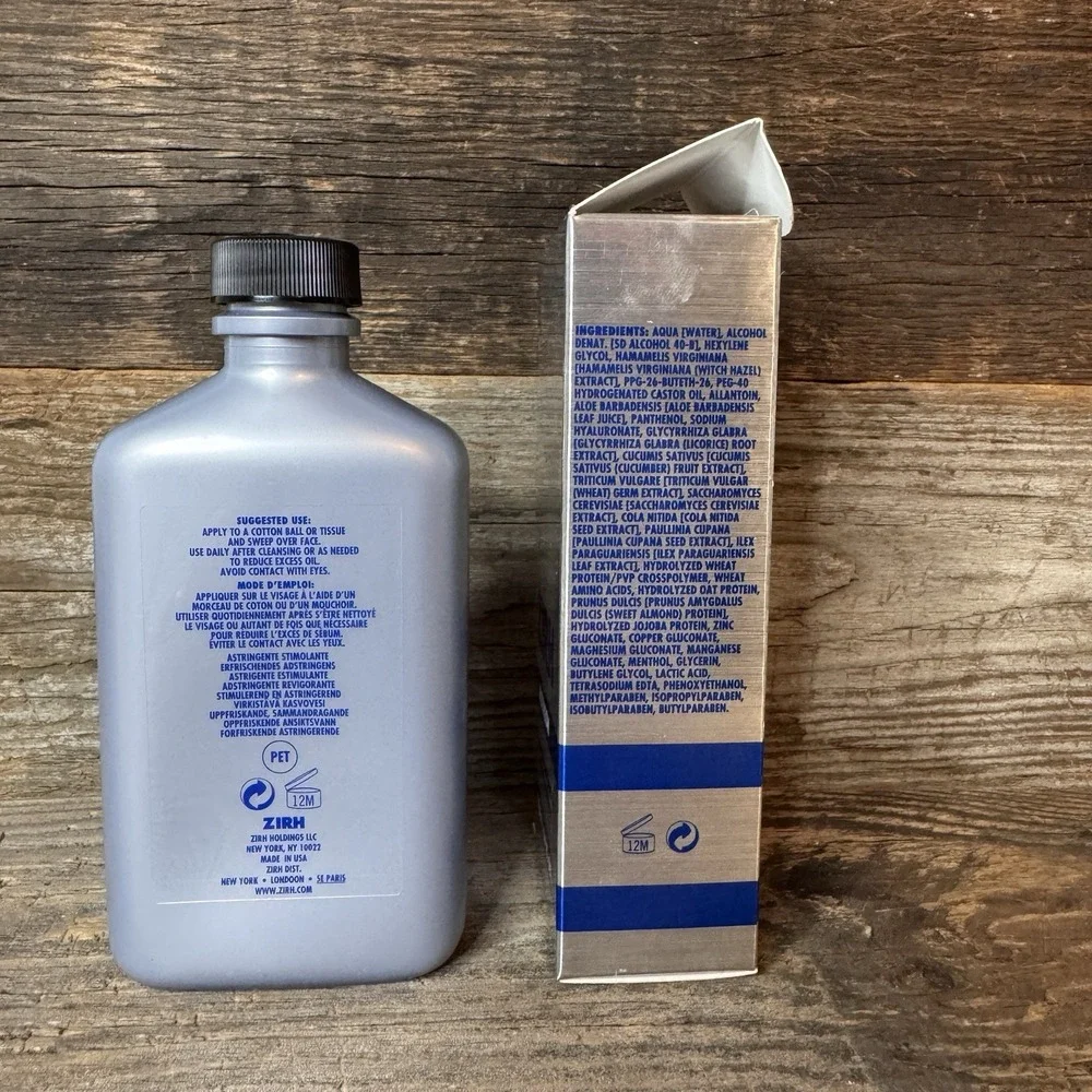 ZIRH Refresh Invigorating Astringent – 200ml / 6.7 fl oz (NIB)‎